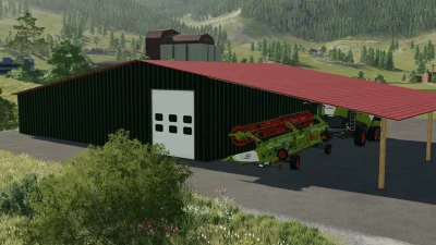 Machineshed With Canopy Roof v1.0.0.0