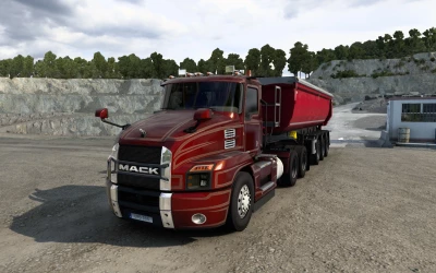 Mack Anthem update 1.2 For ETS2 1.44 and up