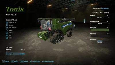 New Holland CR 10.90 (Pack) v1.0.0.0