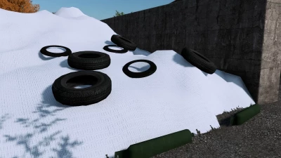 Placeable bunker silos tires v1.0.1.0