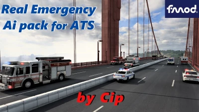 Real Emergency Ai Pack v1.3 ATS 1.44-1.45 by Cip