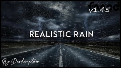 REALISTIC RAIN BY DARKCAPTAIN [ATS] V1.45