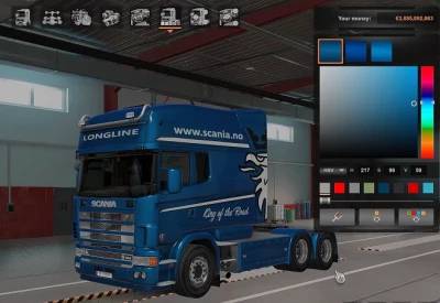 Scania R4 Longline Scania Norway Skin v1.0