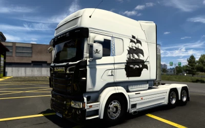 SKIN SCANIA R LONGLINE RJL PIRATE 1.0 1.45