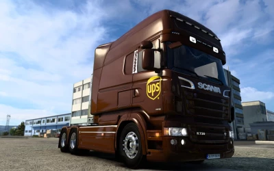 SKIN SCANIA R RJL UPS 1.0 1.45