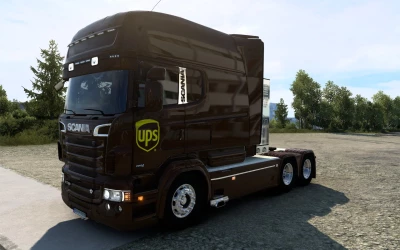 SKIN SCANIA R RJL UPS 1.0 1.45