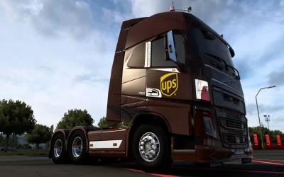 SKIN VOLVO FH 2012 UPS 1.0 1.45