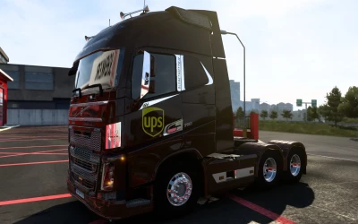 SKIN VOLVO FH 2012 UPS 1.0 1.45