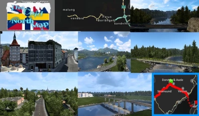 TheColdNorthMap 0.1 Promods Addon 1.44