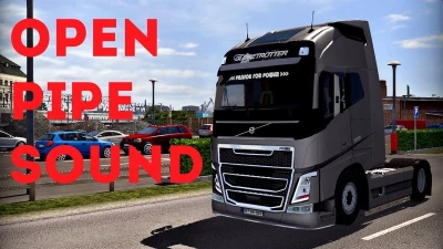 Volvo FH16 Open pipe sound v1.2