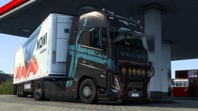 Volvo FH5 Grey and Blue performance v1.0