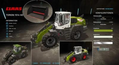 CLAAS Torion 1914HD & Raptor Bucket v1.0.0.0