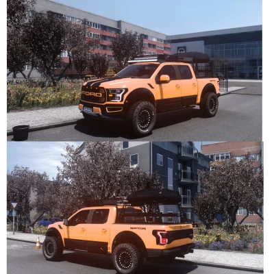 FORD RAPTOR MEGA MOD 1.45