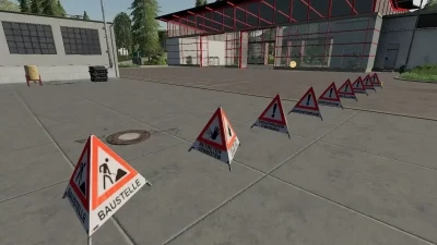 Forest way barrier pyramid signs v1.0.0.0