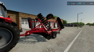 FS22 CASE IH 580 DISK CULTIVATOR