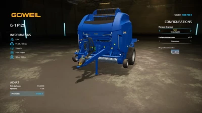 Göweil G-1 F125 Kombi (Farming Simulator 22) 