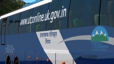 Indian UTC (Uttarakhand) Skin Pack for Volvo B11r by BMI Premium v1.0