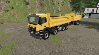 IVECO X-WAY 8X8 MEILLER KIPPER V1.0.2.0