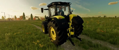 John Deere 8R BLACK & YELLOW VERSION / TOMMOD / FS22 v1.0.0.0