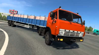 KamAZ 5410 Modified oq37 ETS2 + Trailers 1.45