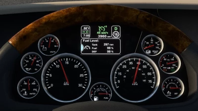 Kenworth T680 Improved Dashboard v1.45