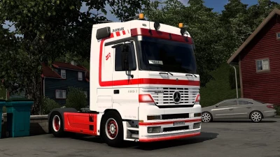 Mercedes Actros MP1 Hedmark Truck Sale Danmark Skin 1.45