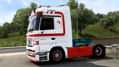 Mercedes Actros MP1 Hedmark Truck Sale Danmark Skin 1.45