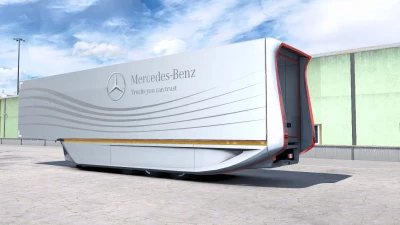 Mercedes AeroDynamic Trailer 1.45