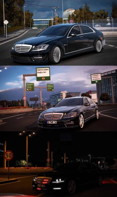 MERCEDES S-CLASS W221 1.45X