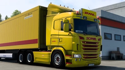 Scania G DHL Skin 1.45