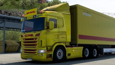 Scania G DHL Skin 1.45