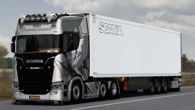 Scania R & S DC13 & V8 sound v4.0