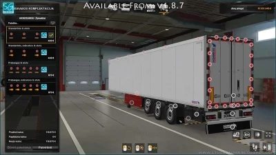 SCS Trailer Tuning Pack v1.8.7 1.45