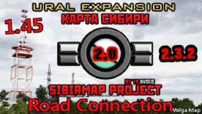 Sibir Map & Volga Map Road Connection 1.45