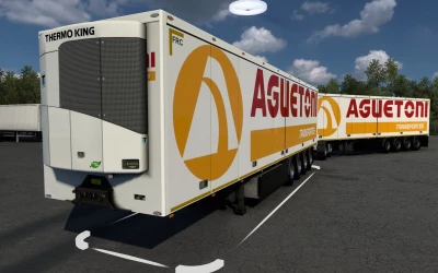 SKIN SCS TRAILERS AGUETONI TRANSPORTES 1.45