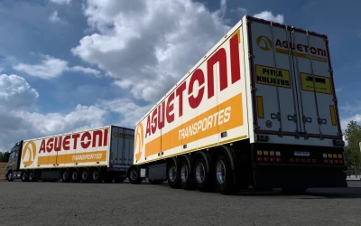 SKIN SCS TRAILERS AGUETONI TRANSPORTES 1.45