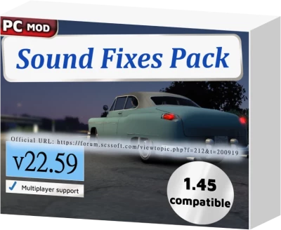 ETS2 Sound Fixes Pack v22.59