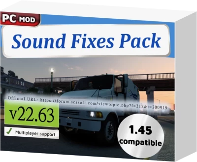 ETS2 Sound Fixes Pack v22.63