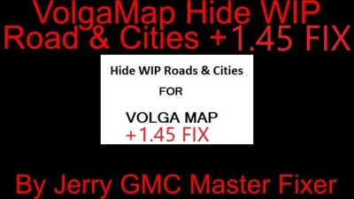 Volga Map Hide WIP Roads & Cities v1.45