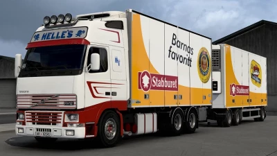 Volvo FH12 MK1 Helles Transport Combo Skin 1.45