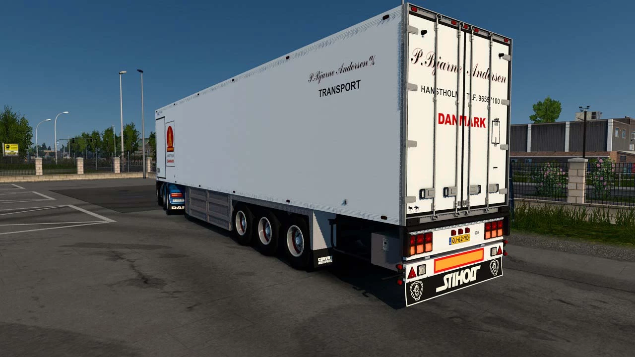 Custom Lamberet P.Bjarne Andersen Trailer v1.45 - Modhub.us