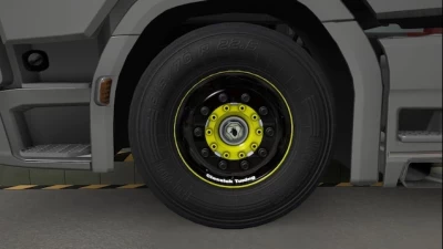 Black Yellow for abasstreppas wheels v1.0 1.45