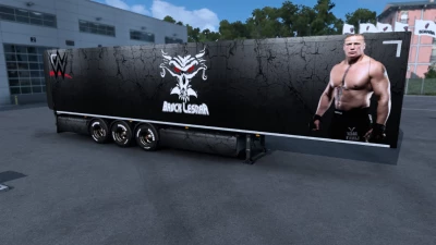 Brock wrestler trailer skin 1.45