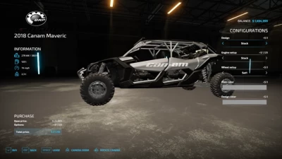 CANAM MAVERIK PACK v1.0.0.0