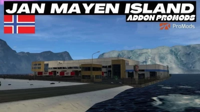 Jan Mayen Addon Map for Promods v1.5 1.45