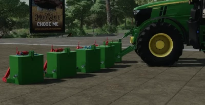 John Deere 850kg Weight v1.0.1.0