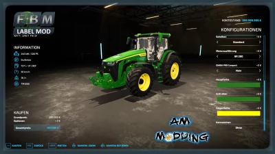 John Deere 8R with SimpleIC v1.0.1.0