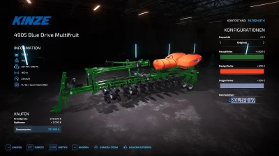 Kinze 4905 Blue Drive Multifruit v1.5.0.0