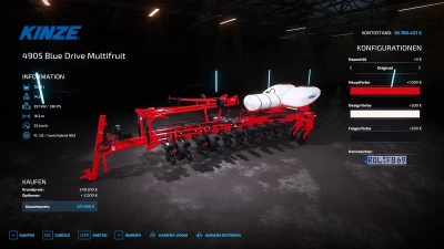 Kinze 4905 Blue Drive Multifruit v1.5.0.0