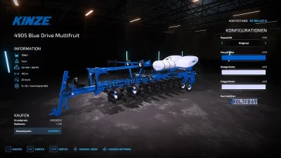 Kinze 4905 Blue Drive Multifruit v1.5.0.0